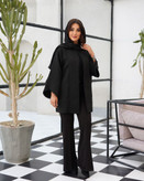 کت مجلسی آستین شیپوری مروارید دوزی
