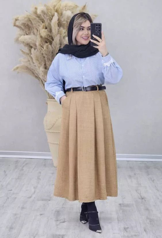 شومیز دامن عیدانه مدل ابریشم