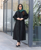 مانتو بلند ژاکارد عیدانه