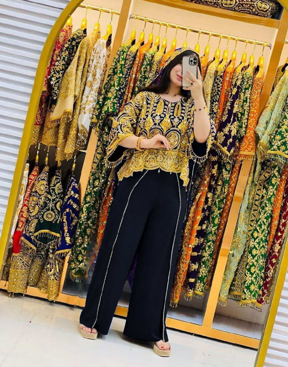 ست شومیز شلوار اورجینال هندی