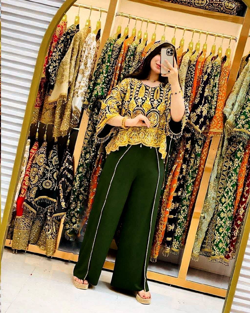 ست شومیز شلوار اورجینال هندی