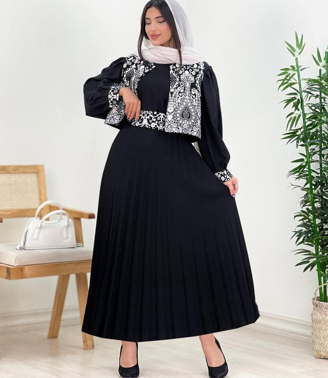 ژیله پیراهن تافته عیدانه
