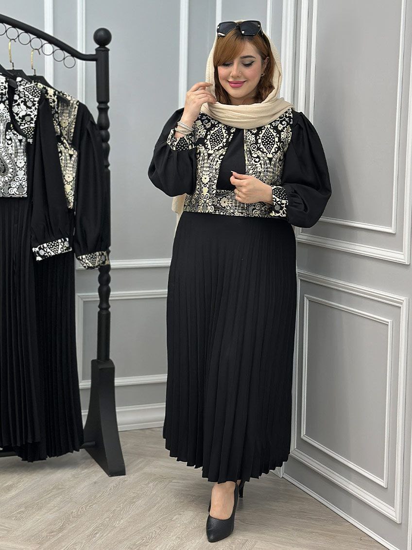 ژیله پیراهن تافته عیدانه