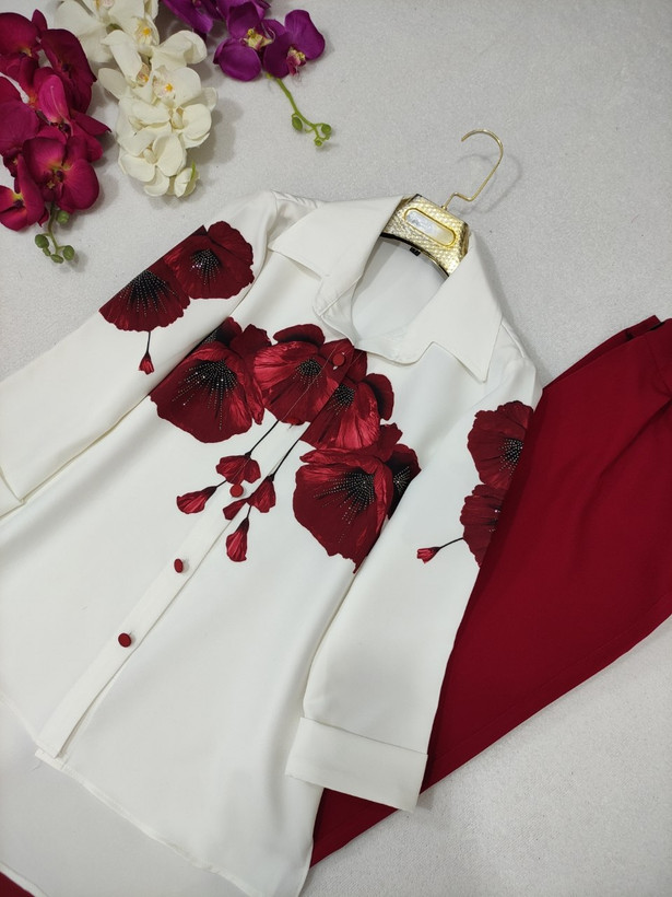 شومیز شلوار عیدانه آوازه