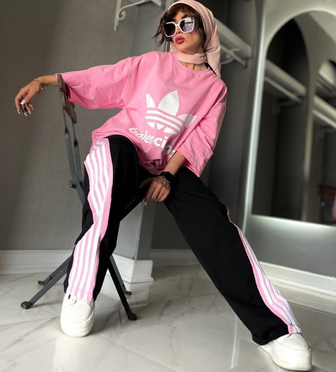 ست تیشرت شلوار adidas