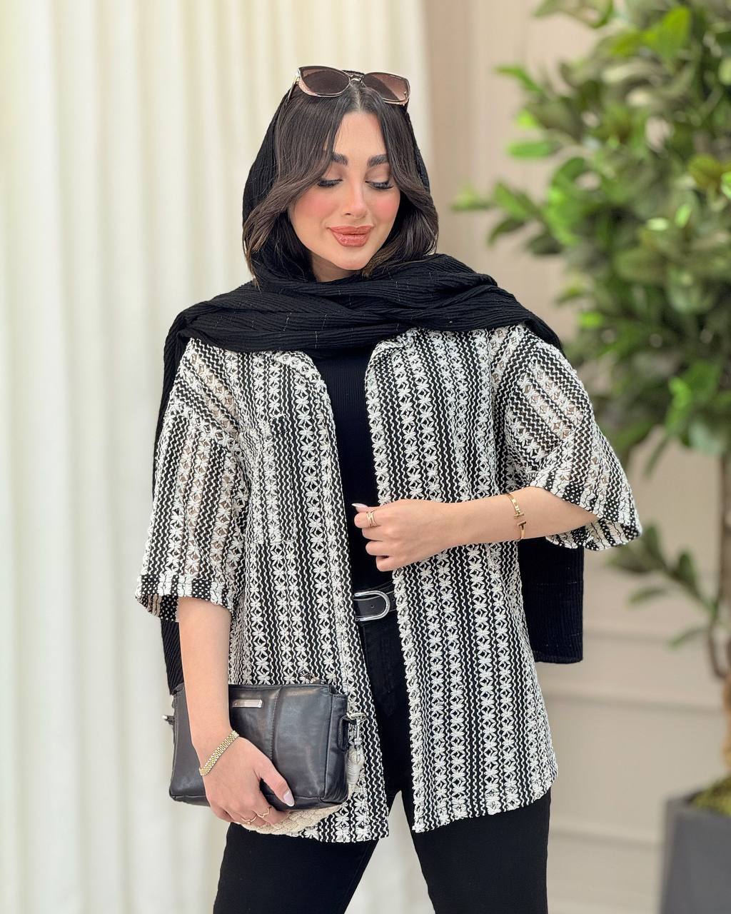 مانتو شومیزی قلاب بافی ترک