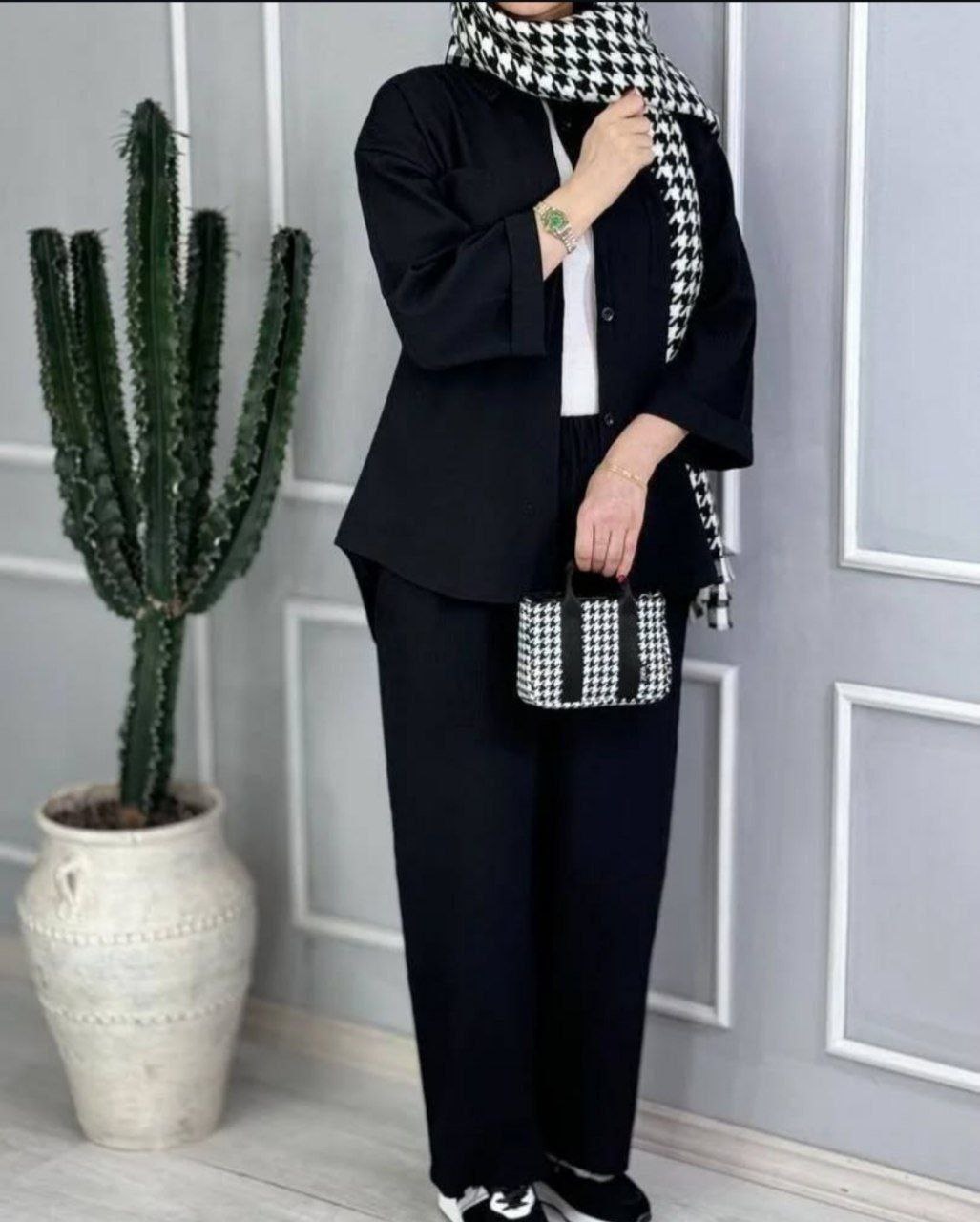 ست شومیز شلوار محرمی سارا