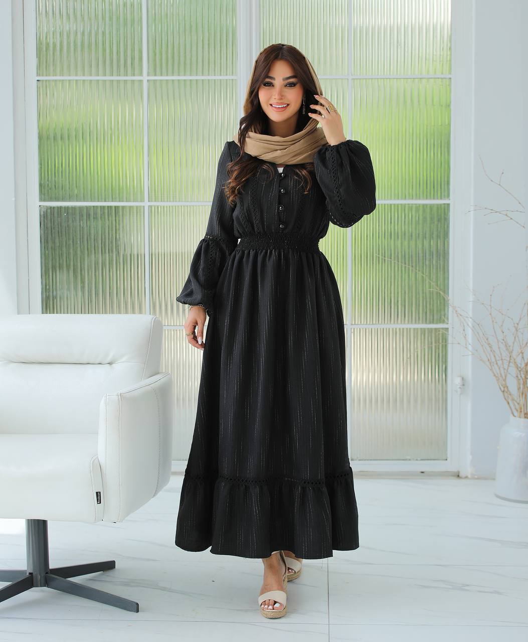 پیراهن ماکسی صوفیا ( مانتو پیراهنی )