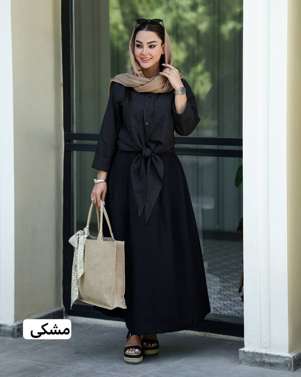 ست شومیز دامن گره ای بانو