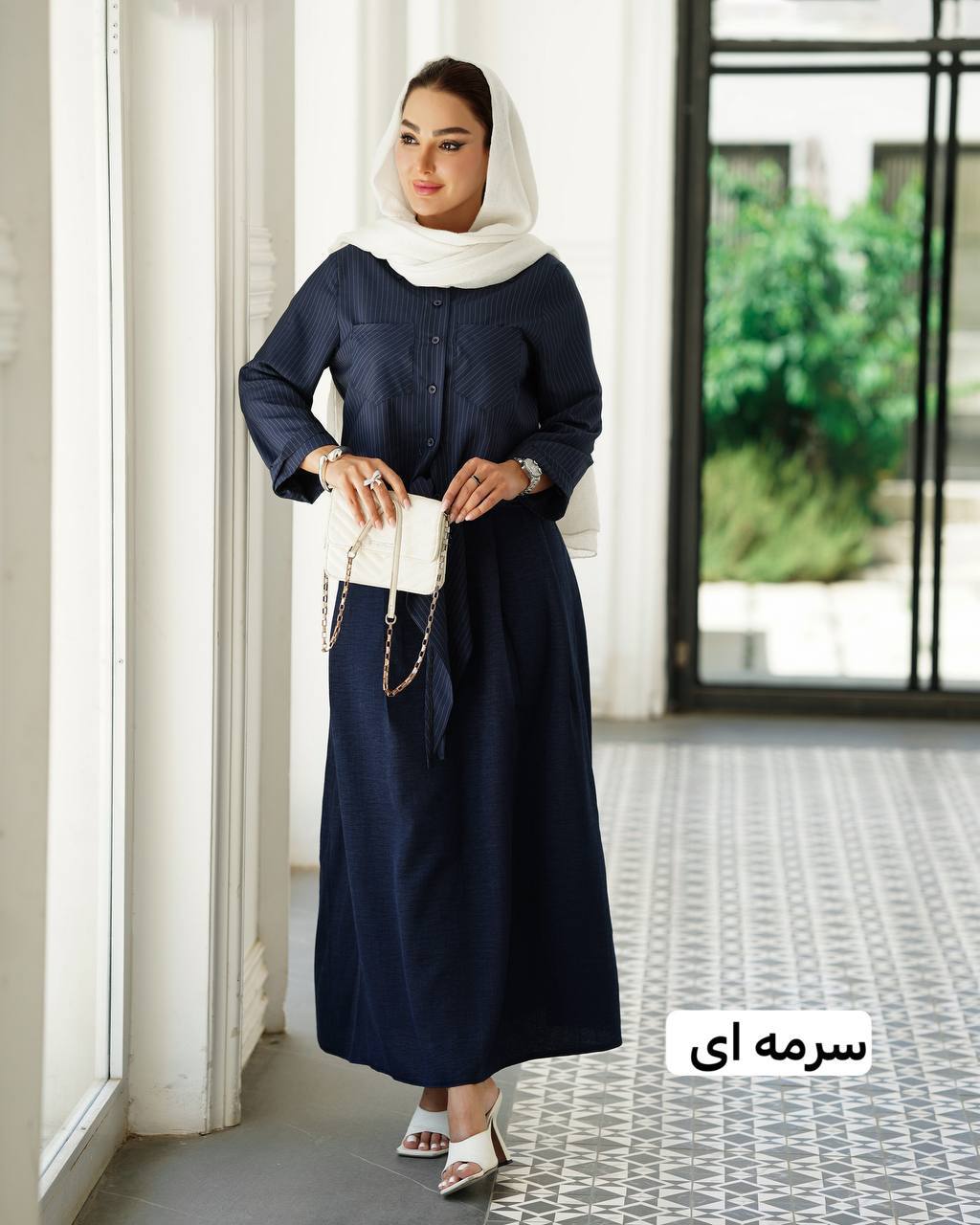 ست شومیز دامن گره ای بانو