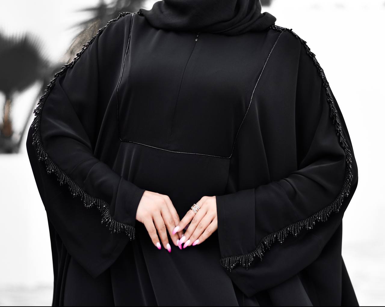 مانتو عبایی درجه یک مدل طهورا