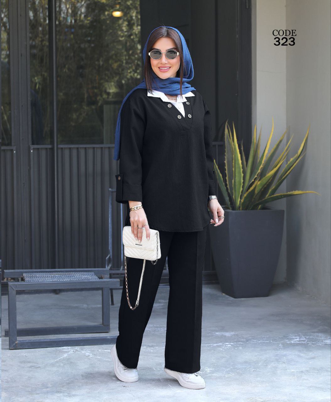 ست شومیز شلوار ترکلند