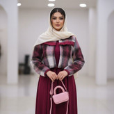 کت سارافون مخمل کبریتی شاهان ( موهرپشمی یلدایی)