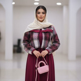 کت سارافون مخمل کبریتی شاهان ( موهرپشمی یلدایی)