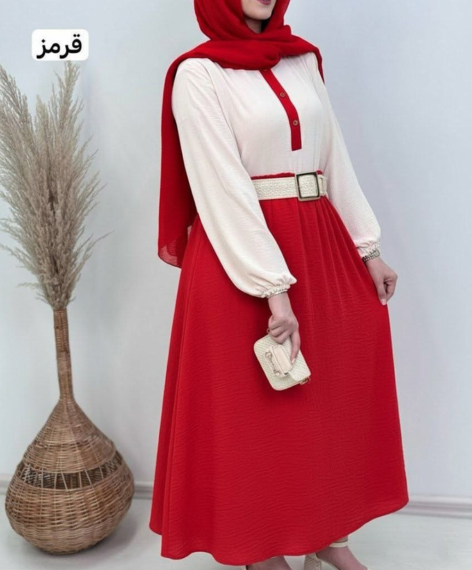 ست سه تیکه مجلسی یلدایی( شومیز دامن کمربند)