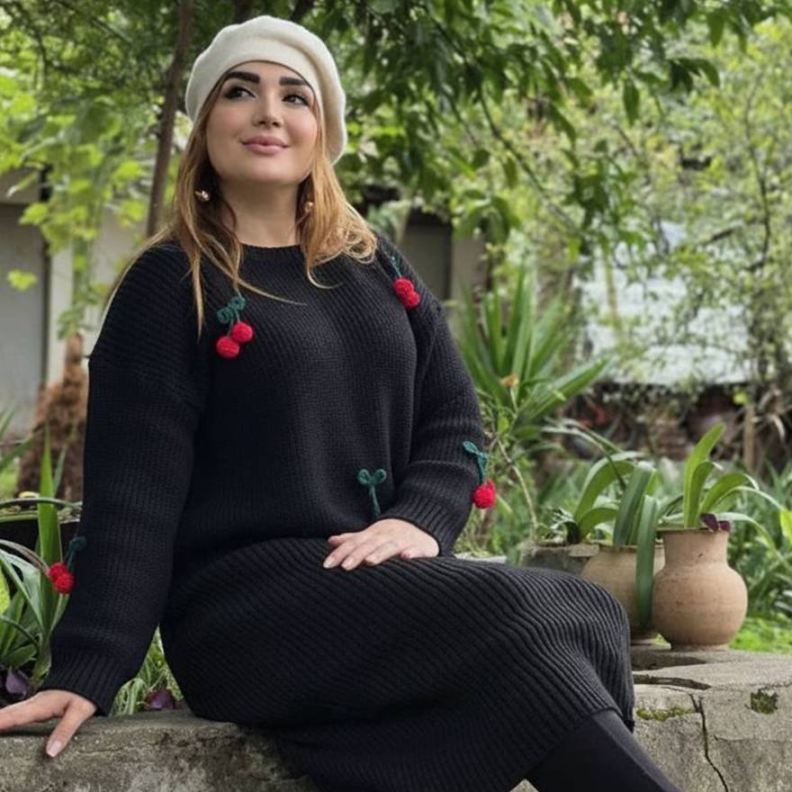 بلوز بافت گیلاسی با کیفیت