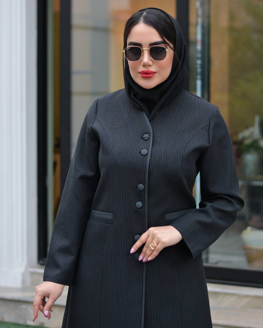 مانتو شلوار اداری دیپلمات دیبا