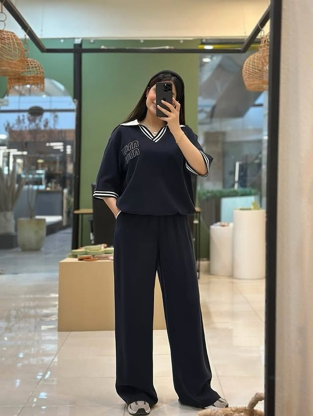 ست miu miu پایین گت دار سیلک